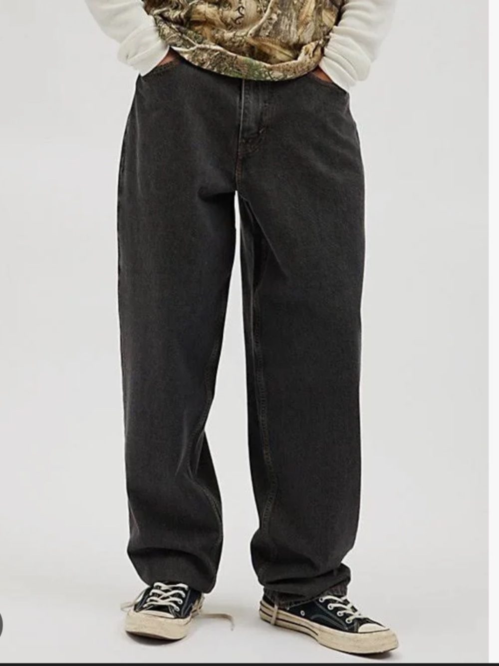 Levi's Super Baggy Skater Men's Jeans - Charcoal Black